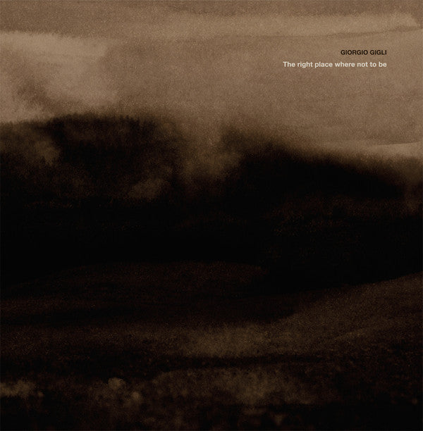 Giorgio Gigli – The Right Place Where Not To Be (CD) Electric Deluxe – 045CD