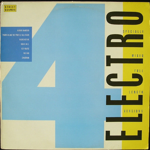 Various - Street Sounds Electro 4 12" ELCST4 Street Sounds