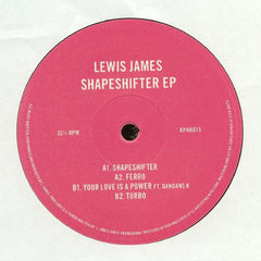 Lewis James - Shapeshifter EP - Astrophonica – APHA015