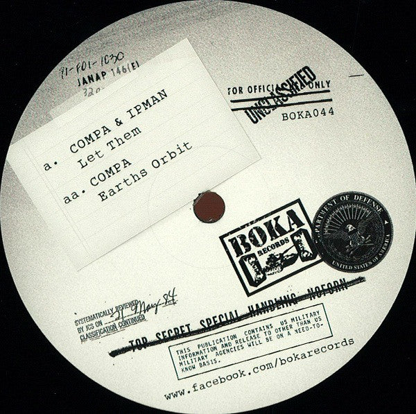 Compa & Ipman – Let Them / Earth's Orbit 12" Boka Records – BOKA044