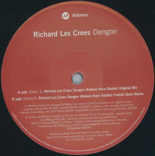 Richard Les Crees – Dengon - Distance – Di1776