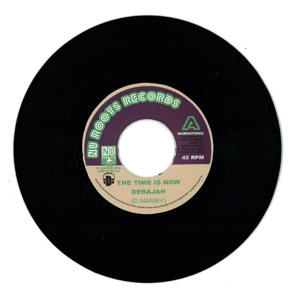 Derajah – The Time Is Now - Nu Roots Records - NUROOTS002