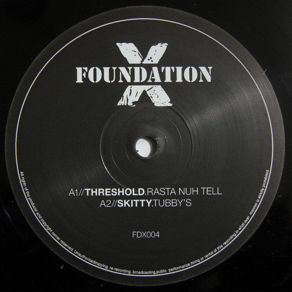 Various – Foundation X 004 - Foundation X – FDX 004 REPRESS