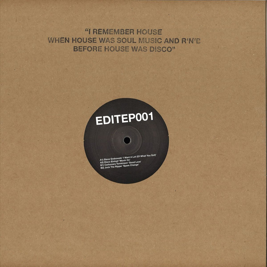 Various – EDITEP001 - PROMO - EDITEP001