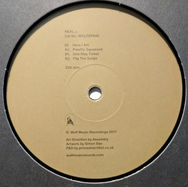 Real J – Wolf EP 40 12" Wolf Music Recordings – WOLFEP040