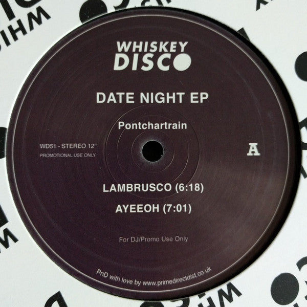 Pontchartrain – Date Night EP - Whiskey Disco – WD51