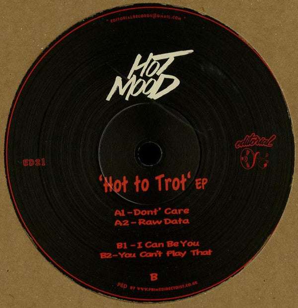 Hotmood – Hot To Trot EP - Editorial – ED21