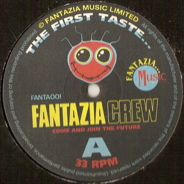 Various - Fantazia The First Taste 12" Fantazia FANTA 001