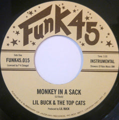 Lil Buck & The Top Cats – Monkey In A Sack 7" Funk45 – FUNK45.015