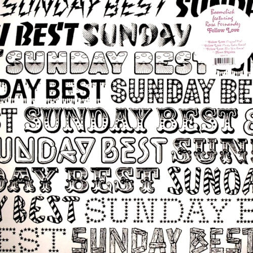 Boom click - Follow Love 12" Sunday Best Recordings sbest10