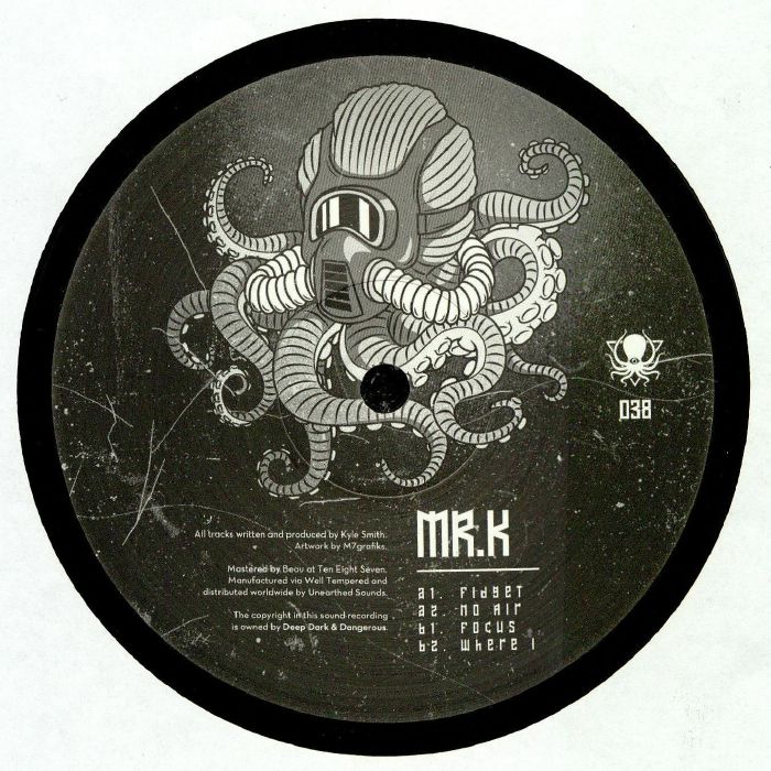 Mr K - No Air EP - Deep Dark And Dangerous – DDD038