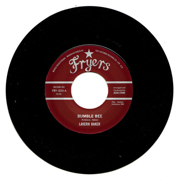 LaVern Baker / Lavern Baker And Jackie Wilson – Bumble Bee / Think Twice (Rated X) 7" Fryers – FRY-024