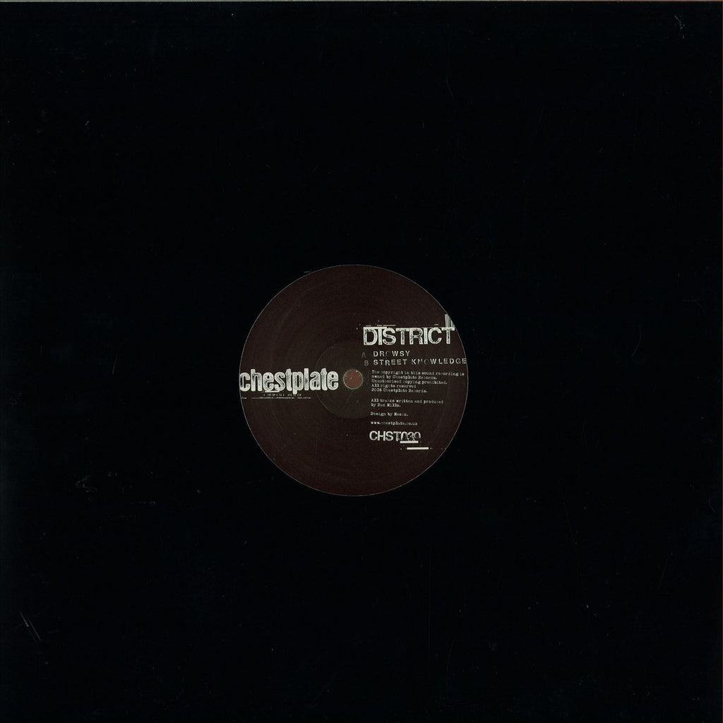 District - Drowsy / Street Knowledge 12" Chestplate – CHST039