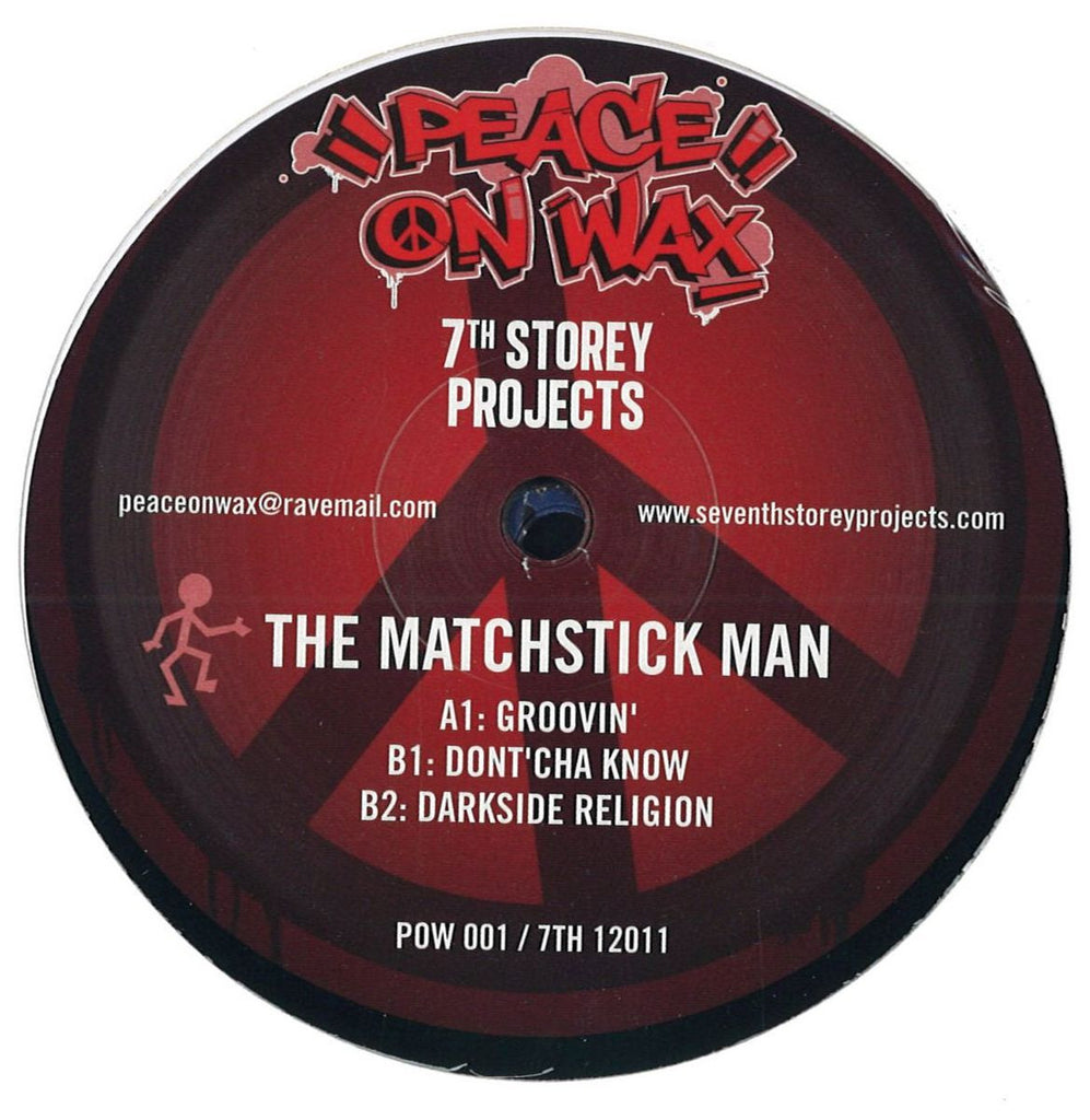 The Matchstick Man & Fozbee & Cooz – 7 Track EP 7th Storey Projects – 7TH 12011, Peace On Wax – POW 001
