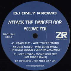 Various – Attack The Dancefloor Volume Ten - Z Records – ZEDD12245