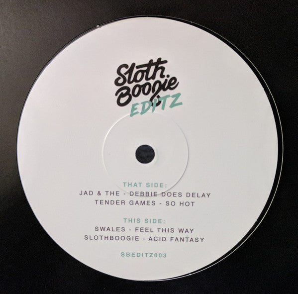 Various – SB EDITZ 003 - SlothBoogie – SBEDITZ003