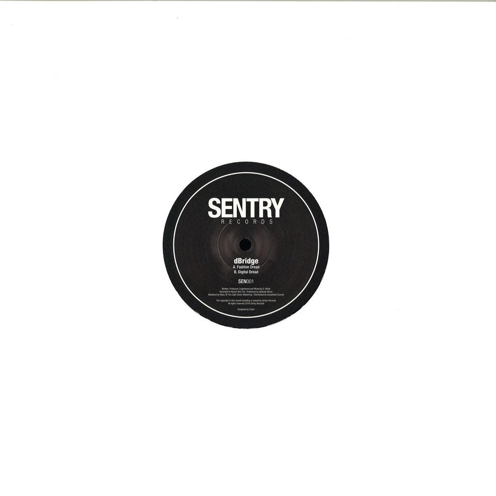 dBridge - Fashion Dread 12" Sentry Records – SEN001