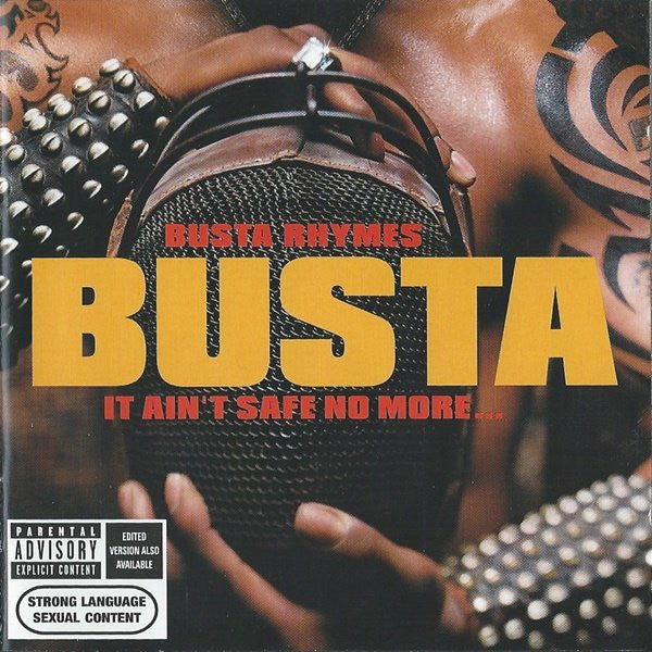 Busta Rhymes – It Ain't Safe No More... (CD) J Records, BMG Flipmode Records – 74321 98125 2