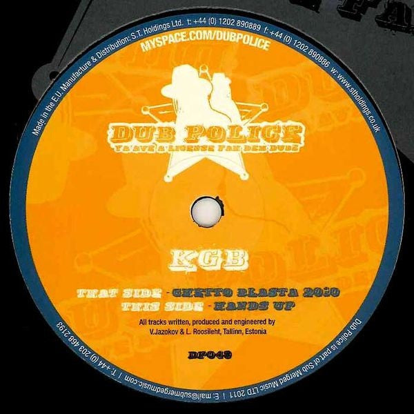 KGB - Ghetto Blasta 2010 / Hands Up Dub Police DP049