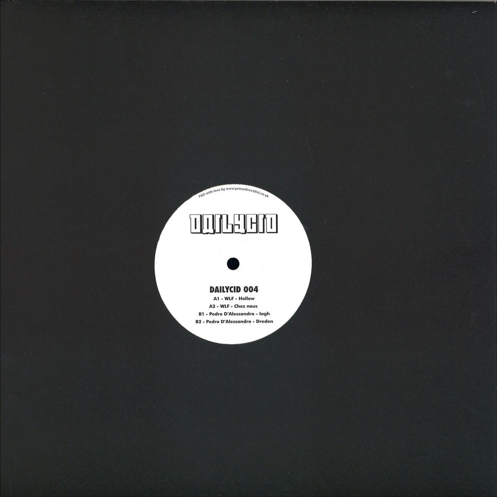 WLF / Pedro D'Alessandro – Dailycid 004 12" Dailycid – DAILYCID 004