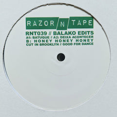 Balako ‎– Balako Edits - Razor N Tape ‎– RNT039