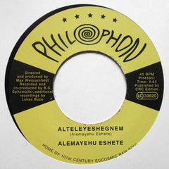 Alemayehu Eshete ‎– Alteleyeshegnem / Temar Ledje - Philophon ‎– PH45011