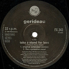 Gerideau - Take A Stand For Love 12" FFRR FX 243
