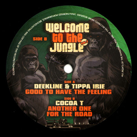 Deekline, Tippa Irie, Cocoa Tea - Welcome To The Jungle Vol 2 Sampler One JC033 Jungle Cakes