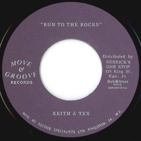 Keith & Tex ‎– Run To The Rocks - Move & Groove, Dub Store Records ‎– DSR-DH7-015
