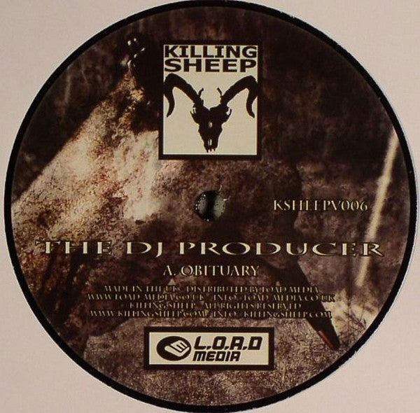The DJ Producer / Throttler - Obituary / Validation 12" Killing Sheep Records KSHEEPV006