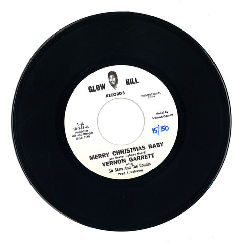Vernon Garrett With Sir Stan And The Counts ‎– Merry Christmas Baby - Tramp Records, Glow Hill Record ‎– TR-249