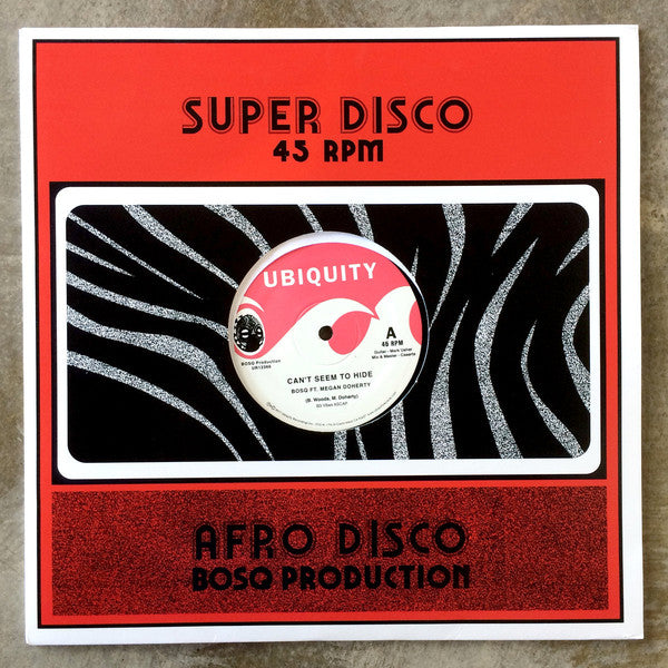 Bosq – Can't Seem To Hide - Ubiquity – UR12366