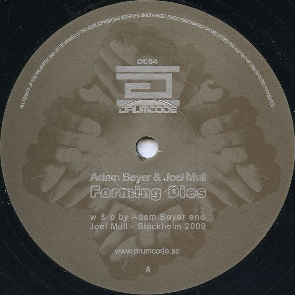 Adam Beyer & Joel Mull – Forming Dies - Drumcode – DC54