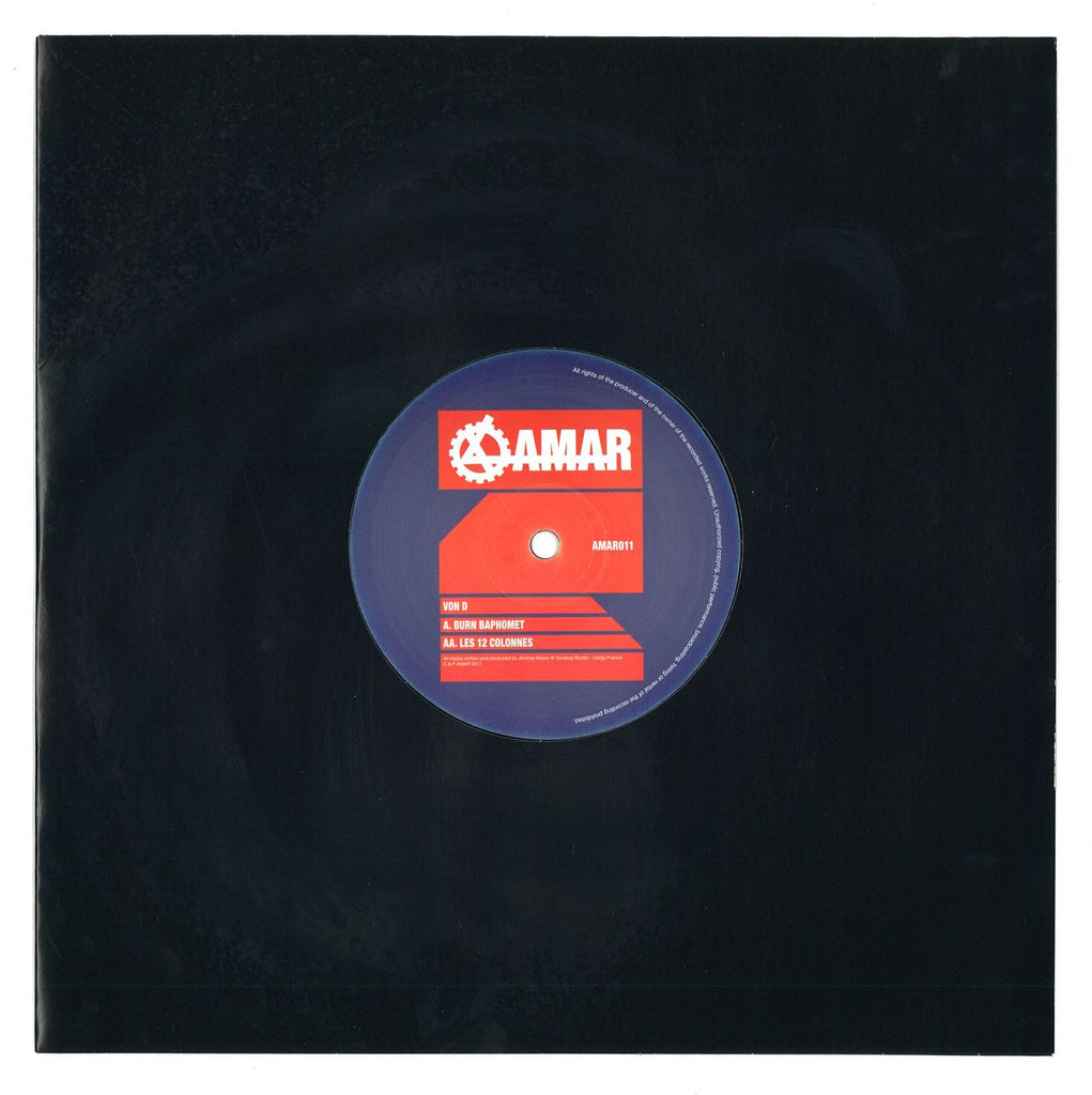 Von D – Burn Baphomet / Les 12 Colonnes - Amar – AMAR011