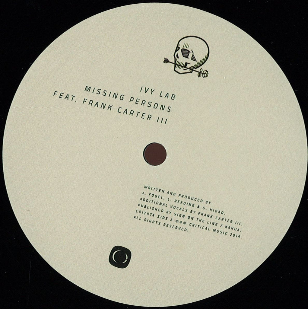 Ivy Lab – Missing Persons EP - REPRESS Critical Recordings – CRIT074