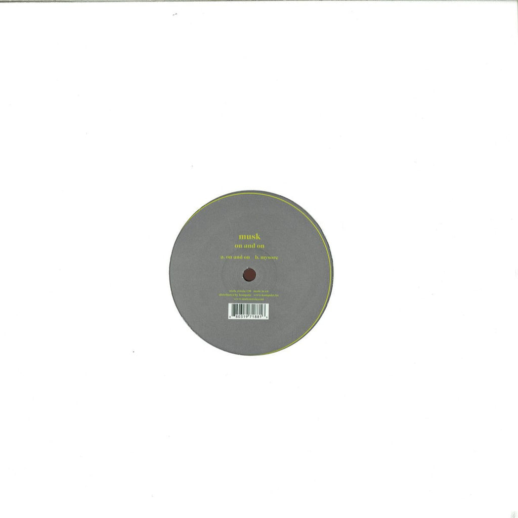 Musk – On & On 12" Mule Musiq – MULEMUSIQ 190