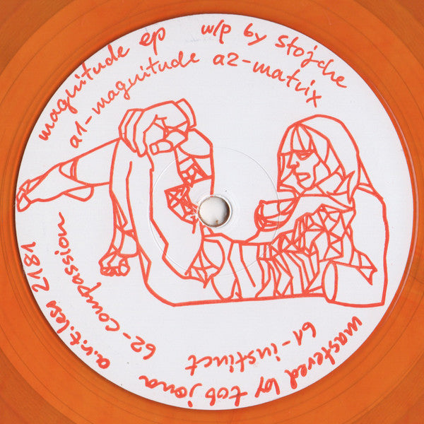 Stojche – Magnitude EP - a.r.t.less – A.R.T.LESS 2181 (CLEAR ORANGE)
