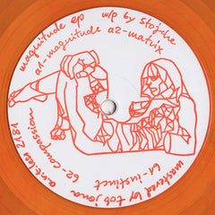 Stojche – Magnitude EP - a.r.t.less – A.R.T.LESS 2181 (CLEAR ORANGE)
