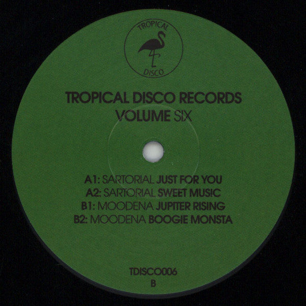 Sartorial / Moodena – Tropical Disco Edits Volume 6 - Tropical Disco – TDISCO006