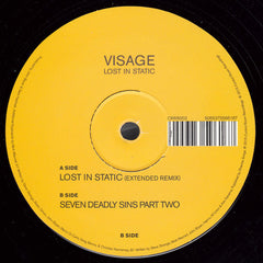 Visage – Lost In Static Control Room Recordings – CRRR003