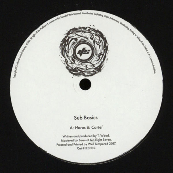 Sub Basics – Horus / Cartel - Infernal Sounds – IFS005