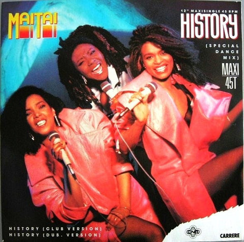 MaiTai - History (Special Dance Mix) 12" Carrere 8536