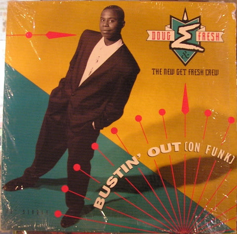 Doug E. Fresh & The New Get Fresh Crew - Bustin' Out (On Funk) 12" Bust It Records VNR 15822
