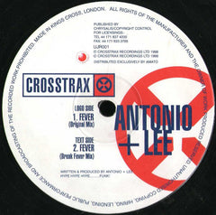 Antonio + Lee - Fever - Union Jack Records UJR001