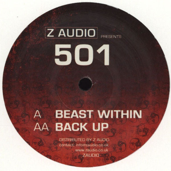 501 - Beast Within / Back Up 12" Z Audio ZAUDIO020