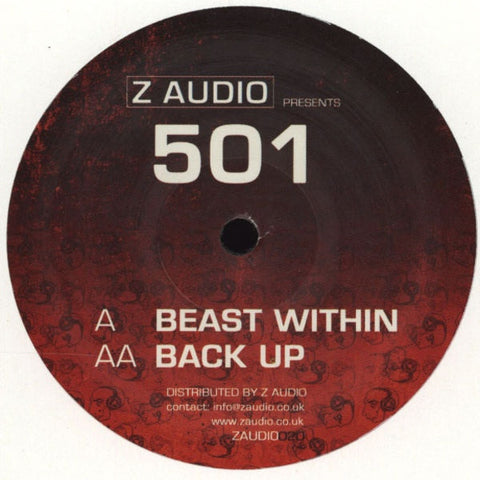 501 - Beast Within / Back Up 12" Z Audio ZAUDIO020