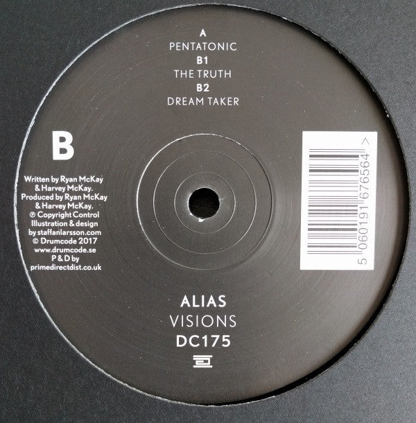 Alias - Visions 12" Drumcode – DC175