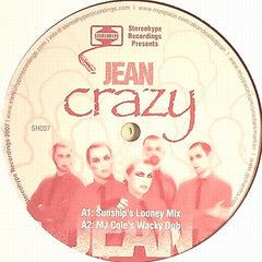 Jean - Crazy (Remixes) - Stereohype Recordings SH007