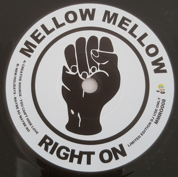 Creative Source – You Can't Hide Love - REPRESS - Mellow Mellow Right On – MMRO008