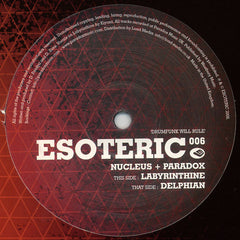 Nucleus + Paradox - Labyrinthine / Delphian 12" Esoteric – ESO006